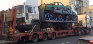 truck, on a truck, on a truck, on a truck