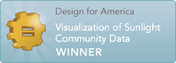 Design for America winner badge