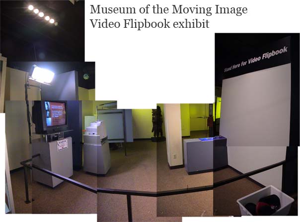 Video Flipbook Exhibit